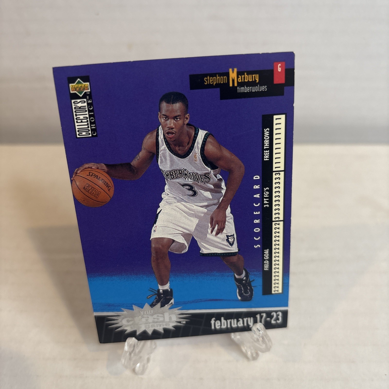 1996-97 Upper Deck Collector's Choice - Stephon Marbury #281 (RC)