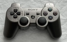 OEM Sony Playstation 3 / PS3 Gun Metal Grey Controller TESTED + RARE - CECHZC2U