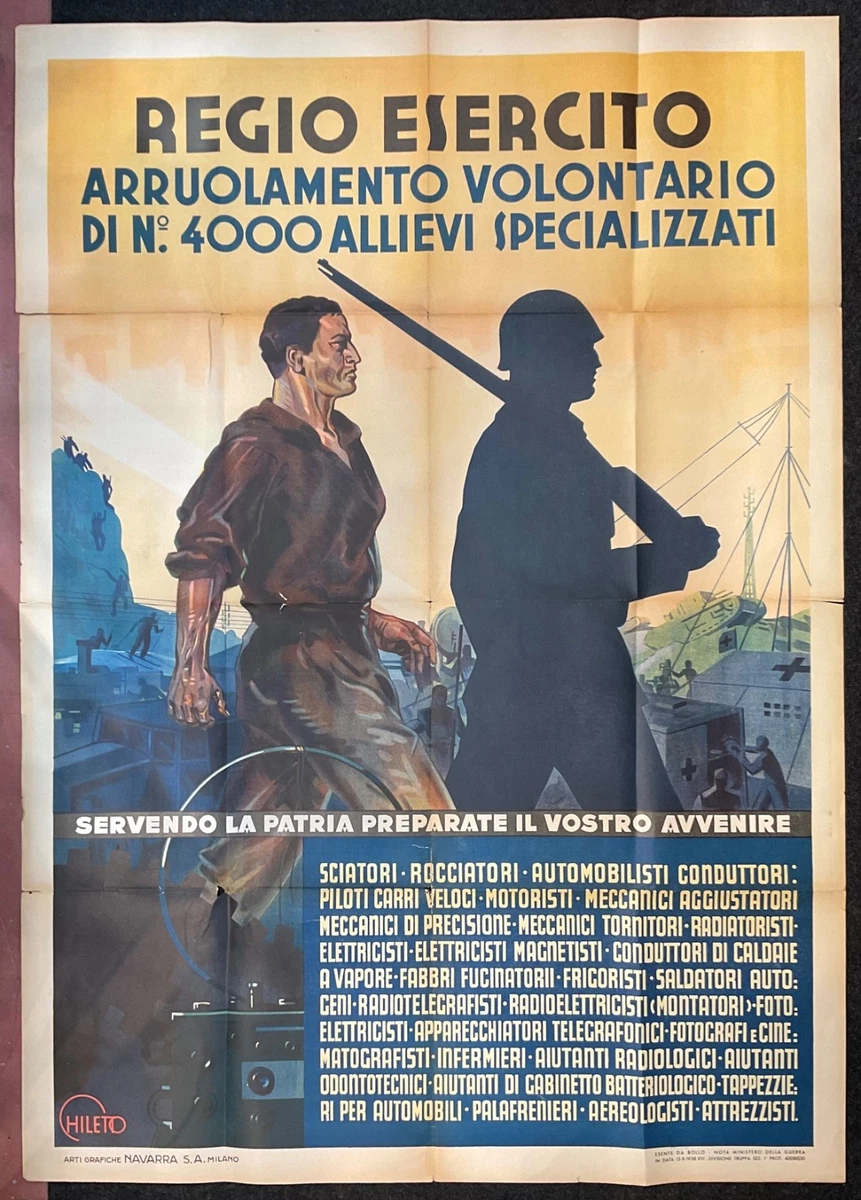 Photo Vintage Milan – Affiches électorales 1953 – Tirage Argentine 24x18 Cm – Farabola