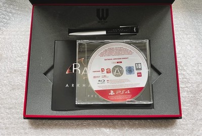 Batman Arkham Knight PS4 Pressemappe Promo Promo komplett mit Disc selten WB
