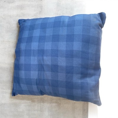 Kissen 45x45 Blau Kariert Karl Lagerfeld 100 % Cotton