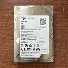 Seagate Barracuda 4TB, Internal, 5400 RPM, 2.5" St4000lm024 Hard Drive