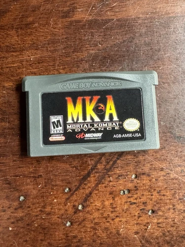 Mortal Kombat Advance GBA Video Game Gameboy Advance MKA 2001