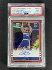 2022-23 Contenders Optic Stephen Curry Red 1985 Tribute Auto /60 PSA 9/10 POP 3