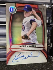 2025 Topps Tribute Kerry Wood Auto Autograph red parallel #10/10 LAST! CUBS!