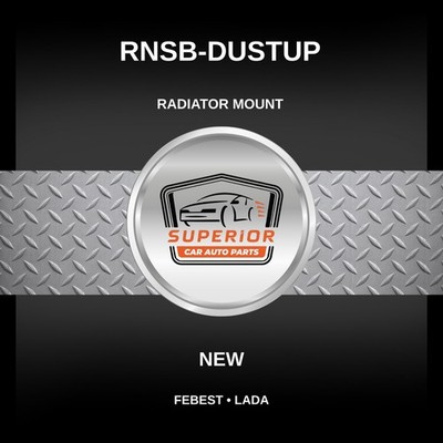 FEBEST Lada Vesta Radiator Mount Upper Rubber RNSB-DUSTUP