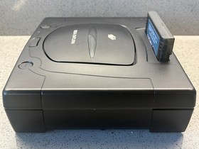 SEGA SATURN ELITE SAROO CONSOLE CLEAN W/ 256GB SD CONTROLLER POWER & AV CABLES
