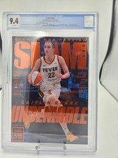 Slam Magazine with Caitlin Clark, WNBA; Oct/Nov 2024; News stand; Graded 9.4