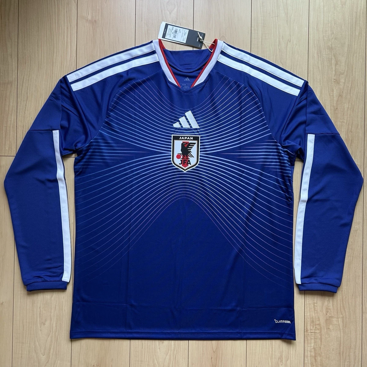 新品！1996 サッカー日本代表侍ジャパンジャージ上下セット貴重レア 日本男式蓝色国家队足球迷服装与纪念品| eBay
