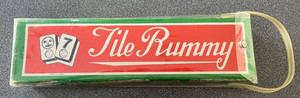 Tile Rummy Game (Rummy-Q) - Complete w/ Plastic Carry Bag