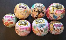 MGA Mini Verse Make It Mini Lifestyle Spa Food From Scratch Birthday Lot Of 7