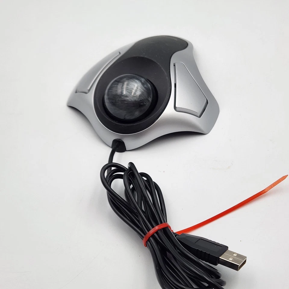 Kensington Orbit Optical Trackball M01082 K64327 Wired USB Mouse with Large Gray - Image 3 of 4
