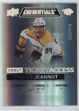 2021 Upper Deck Credentials Debut Ticket Access /799 Tier 2 Tanner Jeannot 1q2k