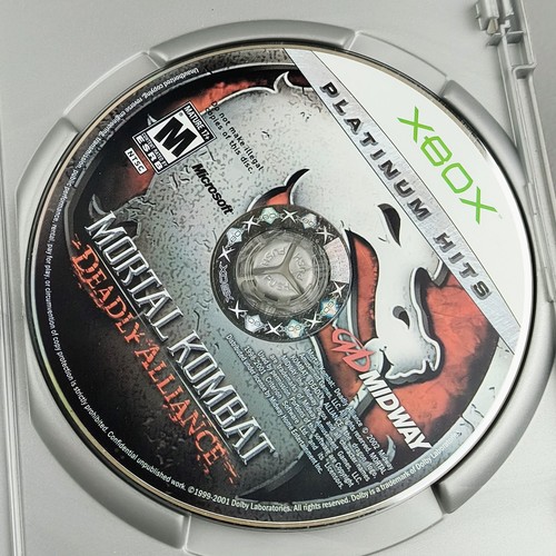 Mortal Kombat Deadly Alliance Microsoft Xbox Rare NFR Promotional Complete CIB - Picture 9 of 9