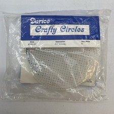 Darice Crafty Circles 6 - 4.5  Plastic Canvas...