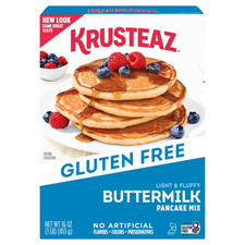 Krusteaz Gluten Free Buttermilk Pancake Mix, 16 oz.