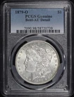 1879O Morgan Dollar PCGS AU Details Bent G2U