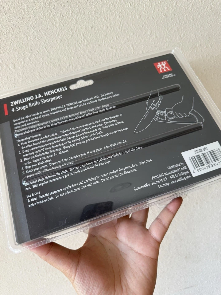 ZWILLING J.A. Henckels 4-Stage Knife Sharpener for Asian Western Blade Styles - Image 2 of 4