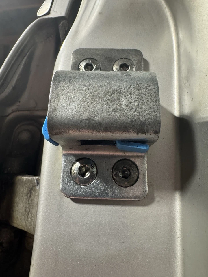 Door Strike Insert Mercedes Benz W123 W126 300D 240D 300TD Fix Slamming Doors - Image 2 of 3