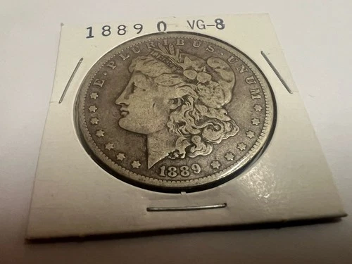 1889 O New Orleans Mint Morgan Silver Dollar $1 90% Silver Coin, Very Good