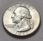 1961 D Washington Quarter 90% Silver       (X46)