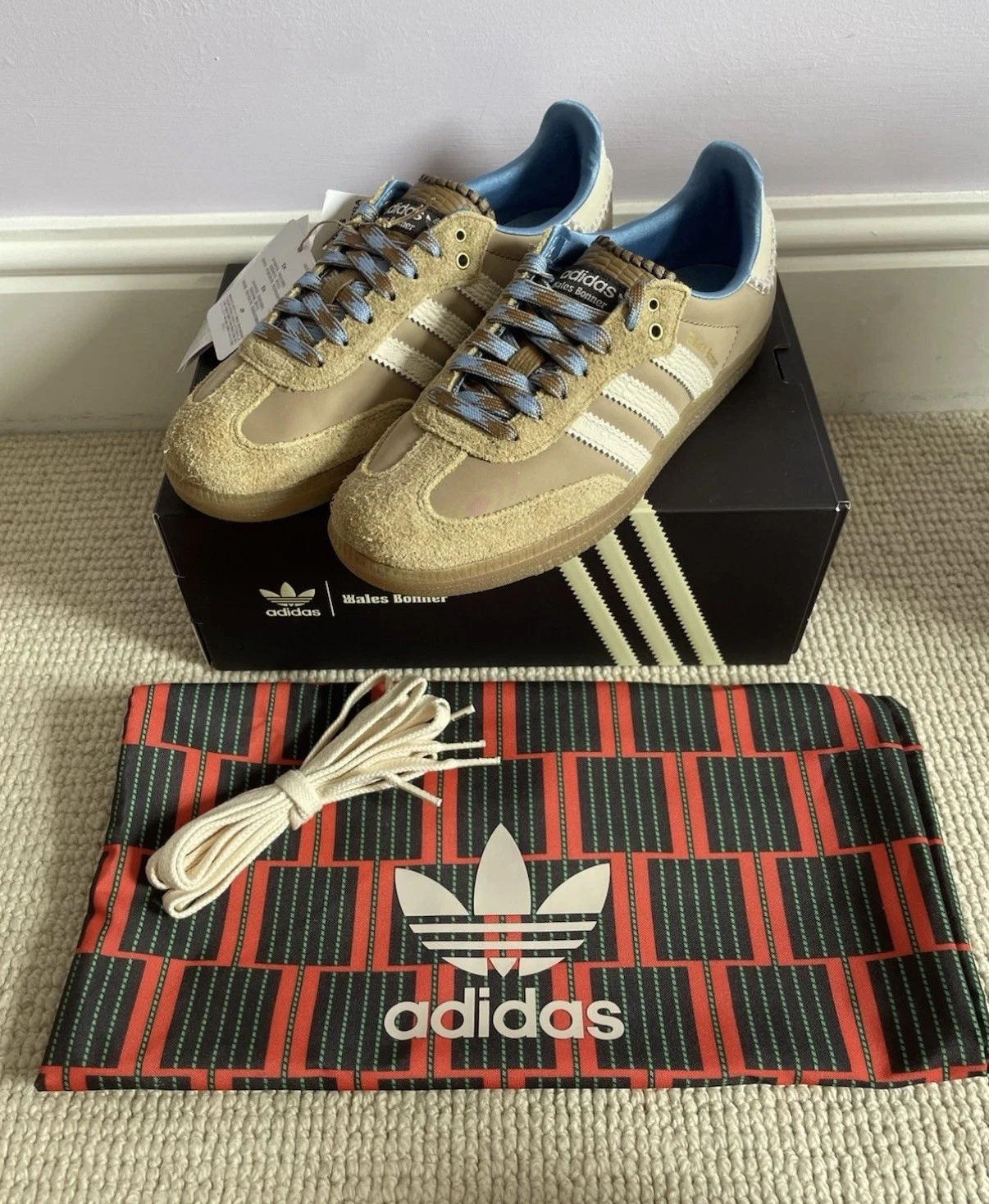 Adidas Samba x Wales Bonner ‘Desert Sand’ UK 5.5 - TRUSTED SELLER