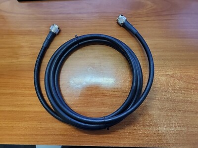 10Ft 50 Ohm Braided Coaxial Cable N-Male Andrew CNT-400 / Commscope WBC 400