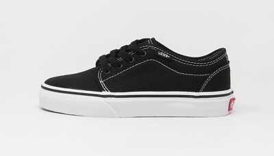 Vans Little Kids 106 Vulcanized Shoes Sneakers 0KV3BA2 - Black/White