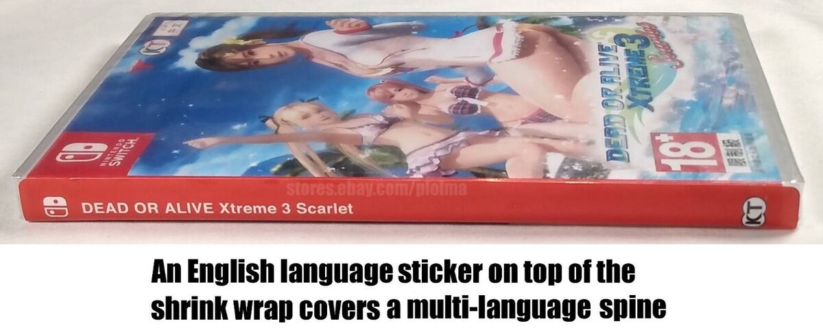 Dead or Alive Xtreme 3: Scarlet Brand New NINTENDO SWITCH Dead or Alive Xtreme 3: Scarlet Brand New NINTENDO SWITCH