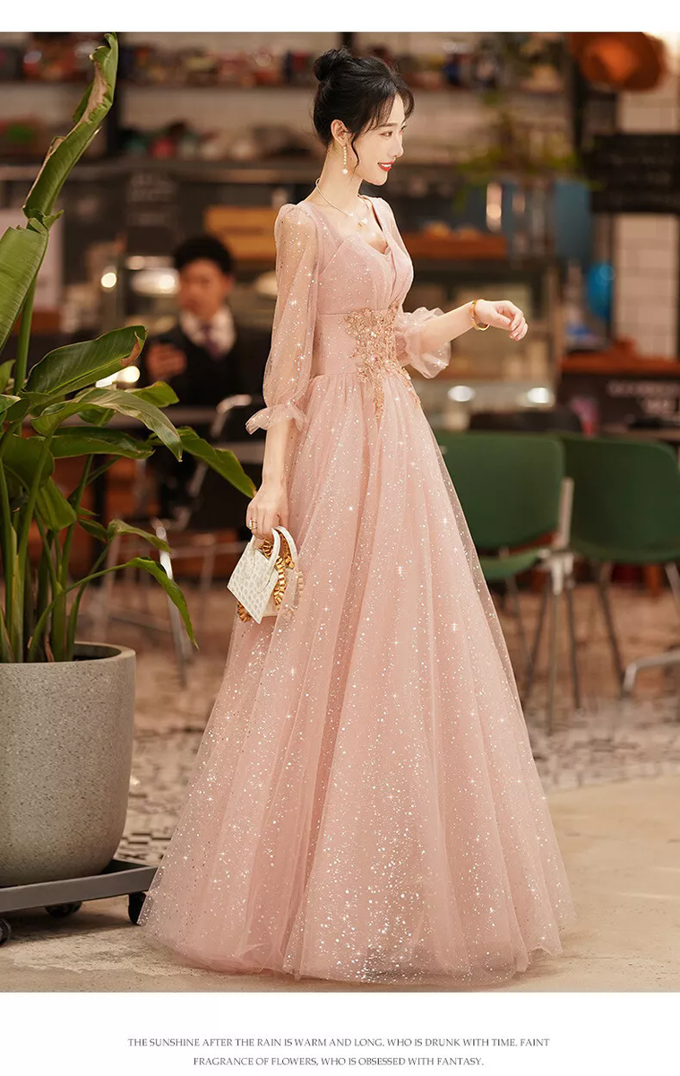 Woman Formal Dresses For Special Occasions Purple Tulle Dress Plus Size  Adult Prom Dresses Pink Puffed