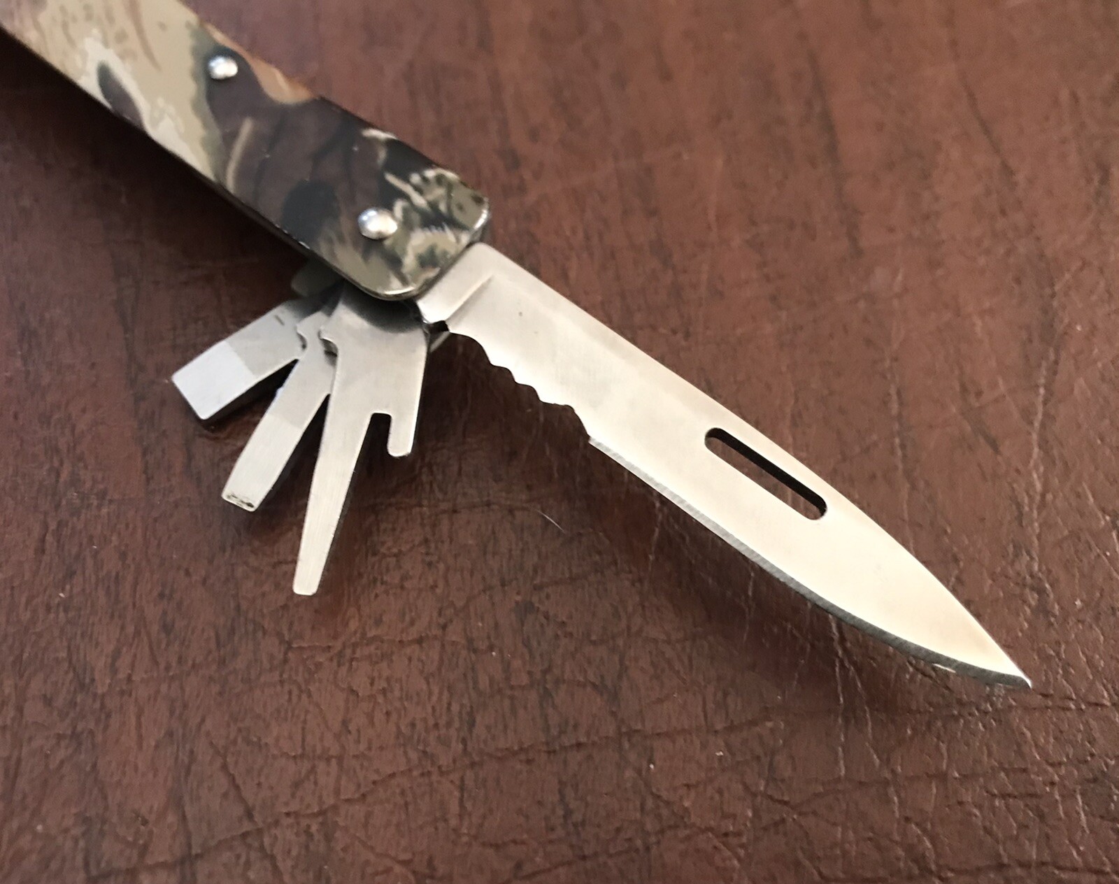 BUCK KNIVES USA BUCKTOOL 360 CAMO MULTI TOOL PLIERS KNIFE RETIRED EXCELLENT RARE eBay