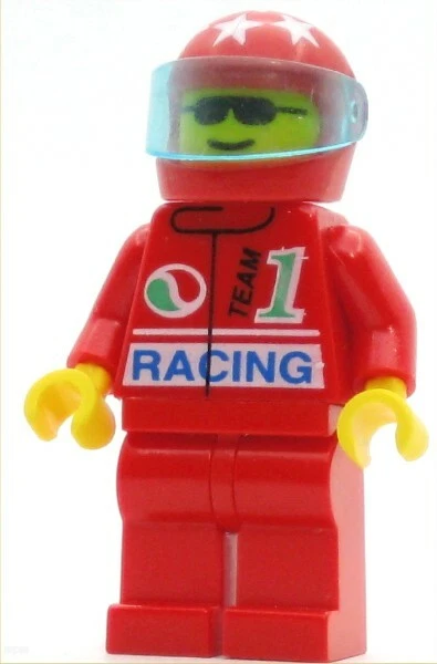 Lego red helmet 2025