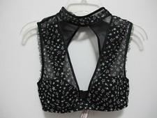 NWT Victoria's Secret Dream Angels Embroidered Stars Choker Plunge Lined Bra XS