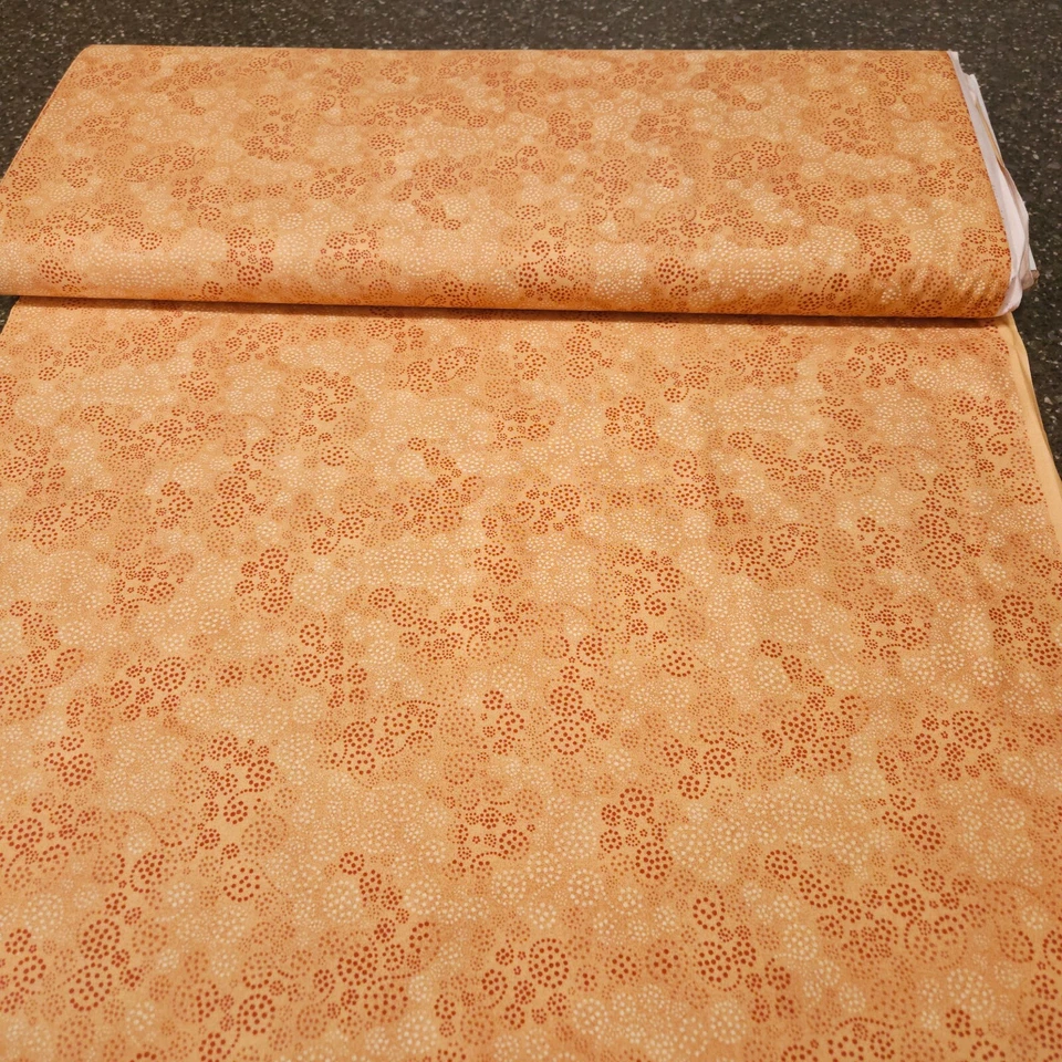 Wilmington Prints Essentials Brillos Punteados Rollos Dorado Bronceado Por POR Y Foto 3 de 3