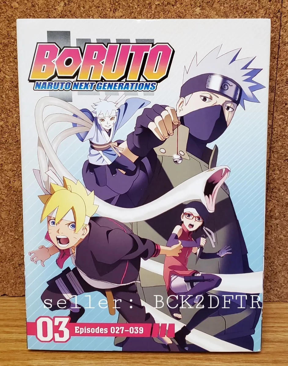 Boruto: Naruto Next Generations. Set 3, Episodes 027-039