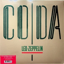 LED ZEPPELIN- Coda LP (NEW 180g Remastered EU Vinyl) 1982 Album Reissue