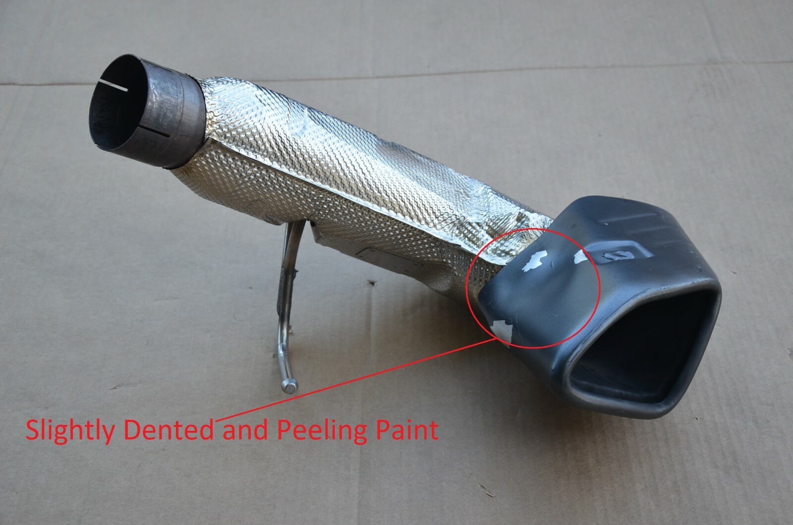 2015-2021 McLaren 570S Rear Exhaust Muffler Tail Pipe Tip End OEM 13H0258CP LH