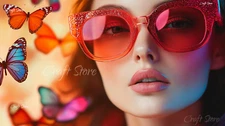 Digital Image Photo Wallpaper Desktop AI Art,  Butterfly Girl