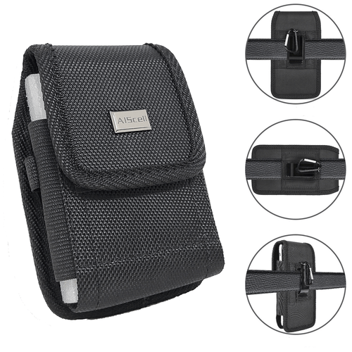 For Samsung Galaxy Z Flip6, Z Flip5,Z Flip4 Rugged Holster Clip Pouch Nylon Case - Picture 8 of 8