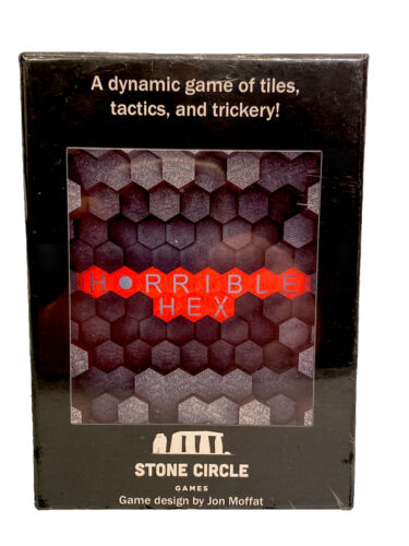 Horrible Hex Tile-Laying Strategy Game by Stone Circle Games