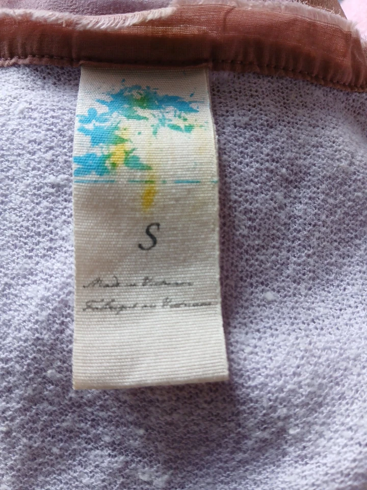 Mujeres Junior Rosa Elastizado Tanque Talla S o M Blusa Top Sexy Verano Suave Púrpura  Foto 3 de 4