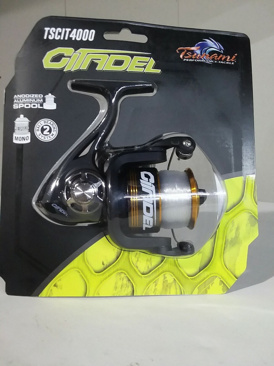 Tsunami Citadel 4000 Spinning Reel, TSCIT4000 | eBay