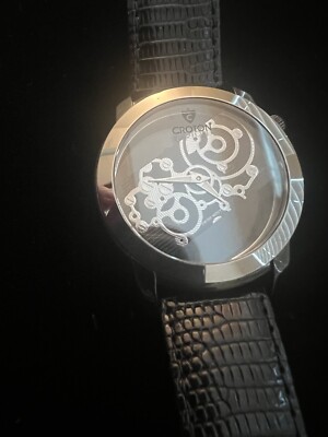 Croton 129th Anniversary See-through leather Men's or unisex watch 0651/1290