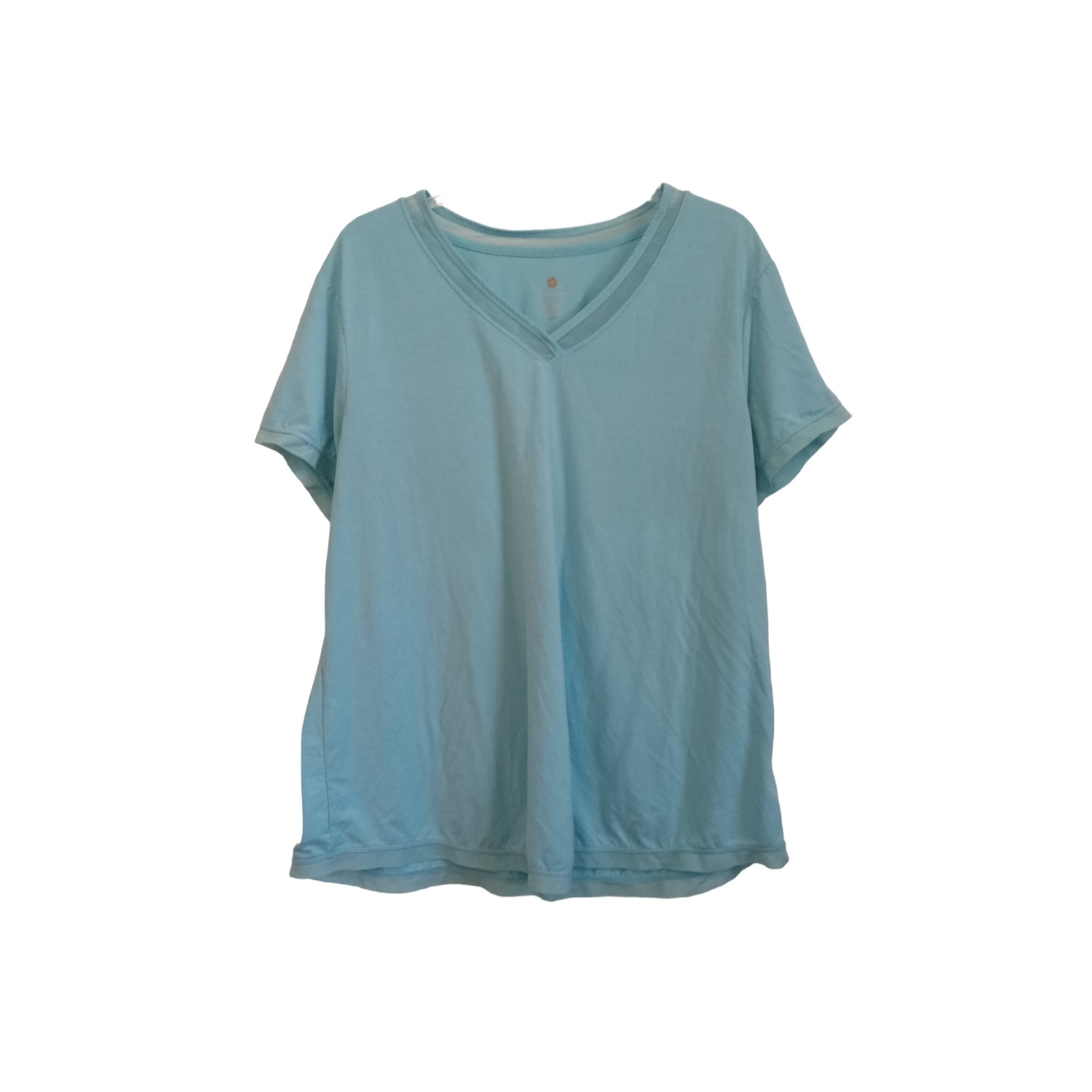 Tangerine Blue basic pinched back everyday tee - image 1