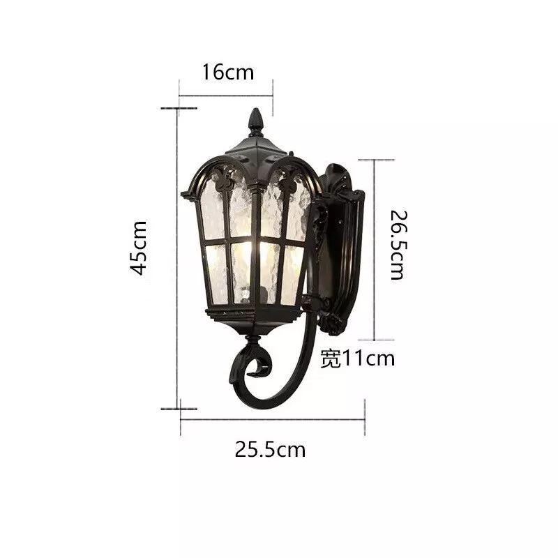 Lonedruid outdoor clearance wall light