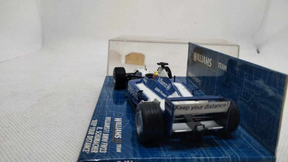 MINICHAMPS WILLIAMS F1 BMW FW23 R. SCHUMACHER EDIZ.LIMITATA 5701 PZ. SCALA 1:43 - Immagine 2 di 3