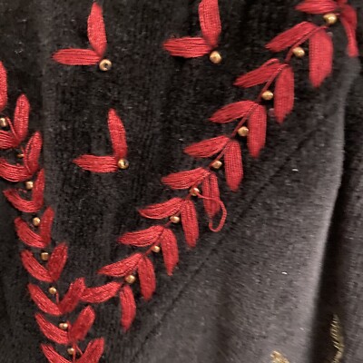 ジャケット・アウター TORRID velor flower embroidery jacket Plus Size - Black Faux Leather Embroidered Moto Jacket - Torrid
