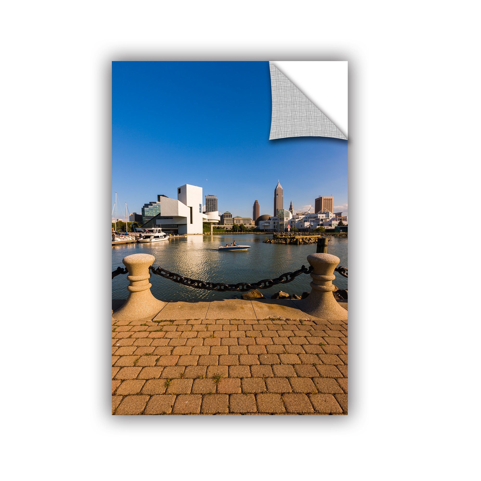 Cody York' Cleveland Skyline 6' Art Appealz Removable Wall  Small