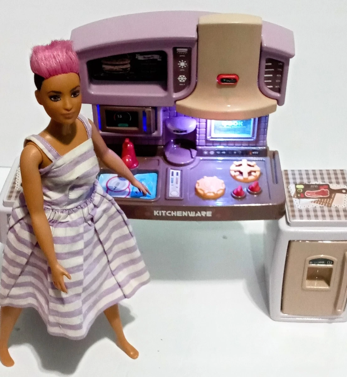 Barbie real best sale kitchen set