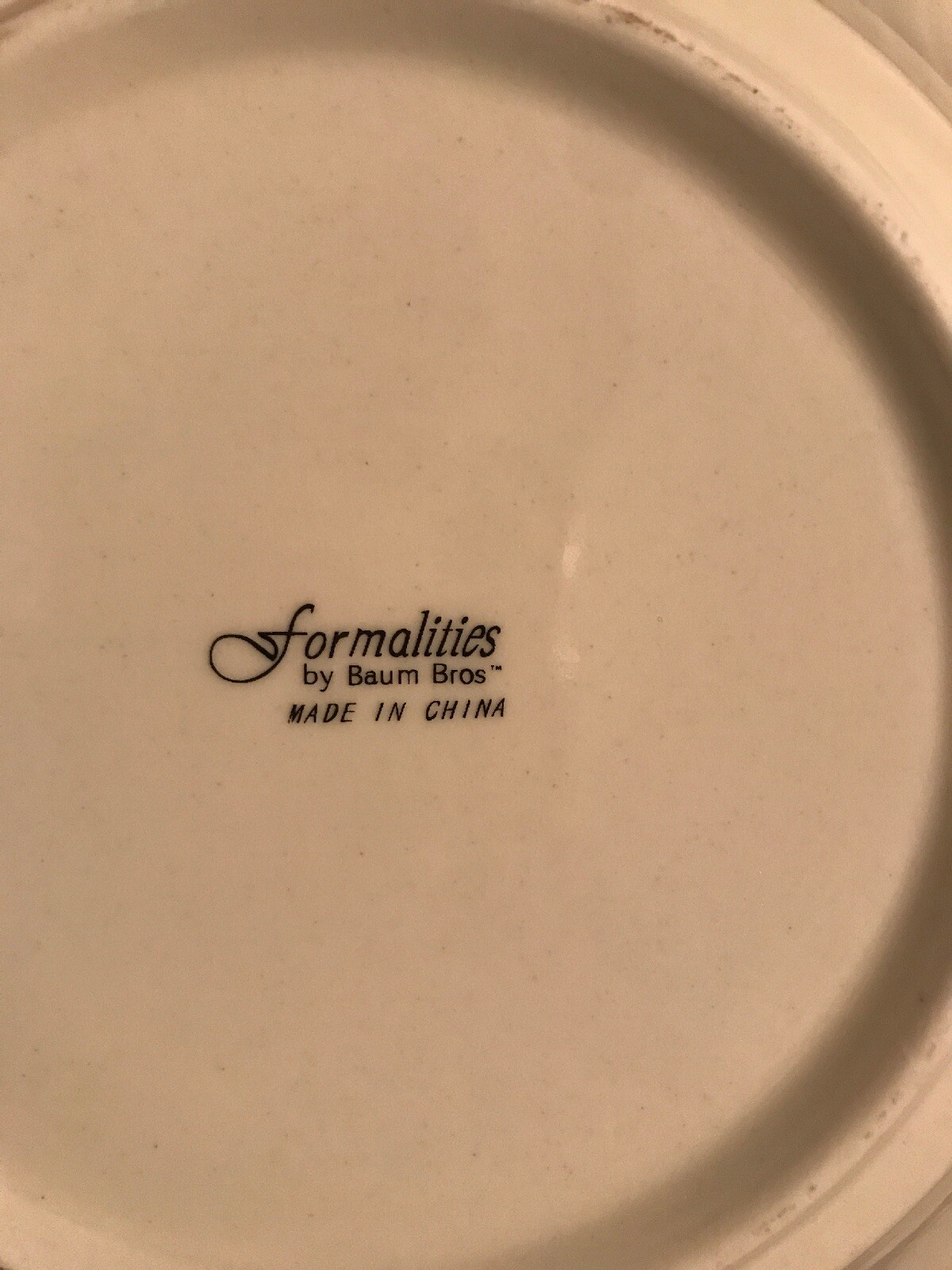 Baum Brothers China Formalities Holly Pattern Soup Bowls Set Of (4) eBay